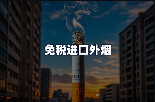 免税进口外烟